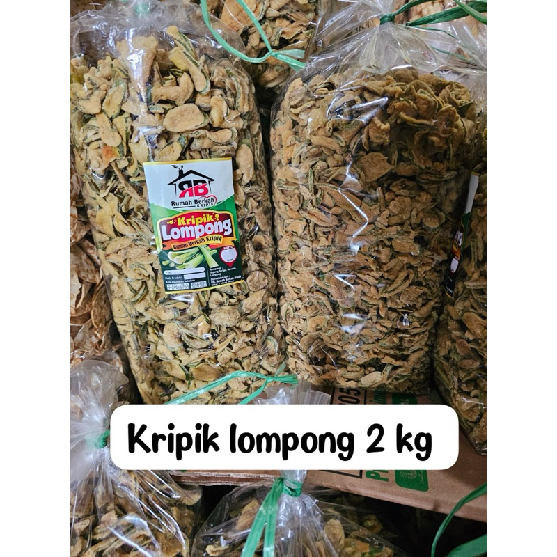 

KRIPIK LOMPONG READY KEMAS 1KG SAJA