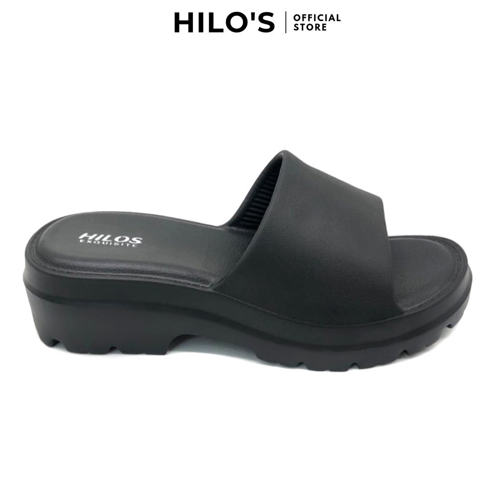 Booming Hilos  Sandal Selop Wanita Wedges Karet EVA