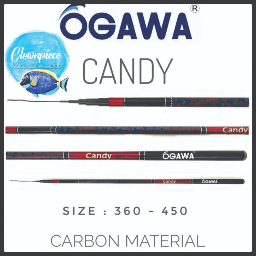 Joran Tegek Ogawa Candy / Joran Pancing Ogawa Candy / Joran Tegek Pancing Ogawa Candy / Tegek Ogawa 