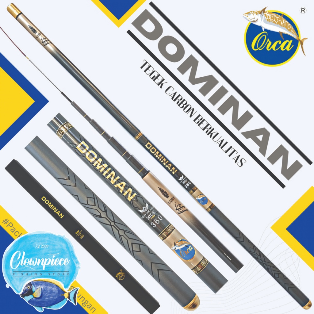Joran Tegek Orca DOMINAN / Joran Pancing Orca DOMINAN  / Joran Tegek Pancing Orca DOMINAN  / Tegek O