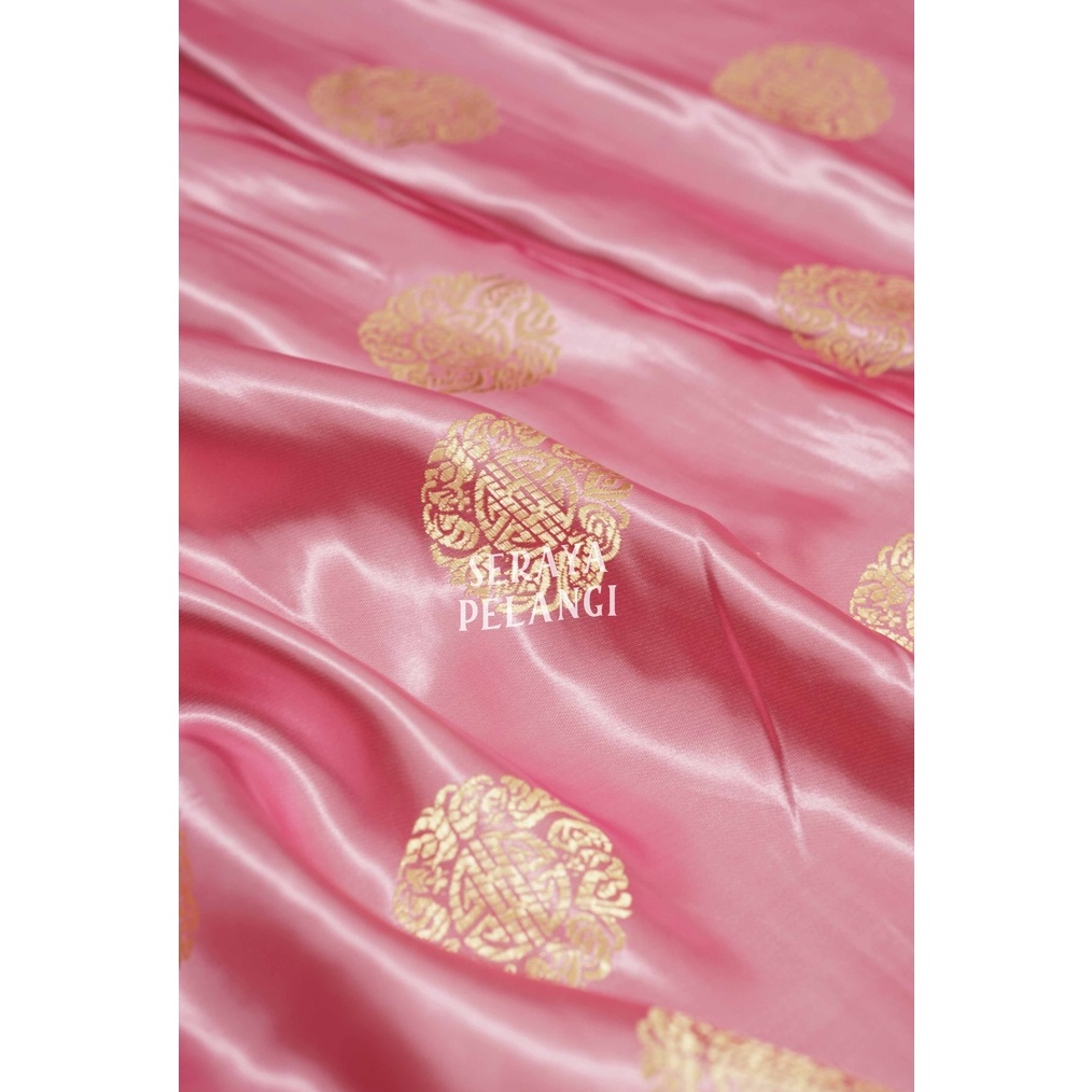 ART F93N METERAN SATEN CINA Motif OrnamenSimbol 2  Baju Cheongsam  Kain Meteran  Chongsam  Congsam  