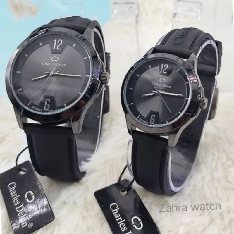 JAM TANGAN WANITA CHARLES DELON ORIGINAL WATERPROOF