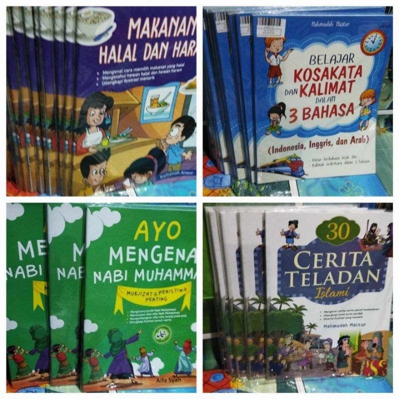 BUKU ANAK MUSLIM CUCI GUDANG