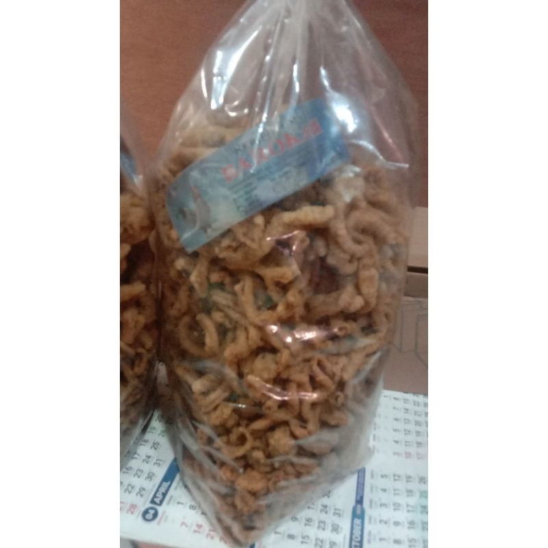 

krupuk usus 250 gram
