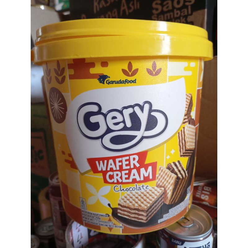 

Gery wafer cream choc 250gr