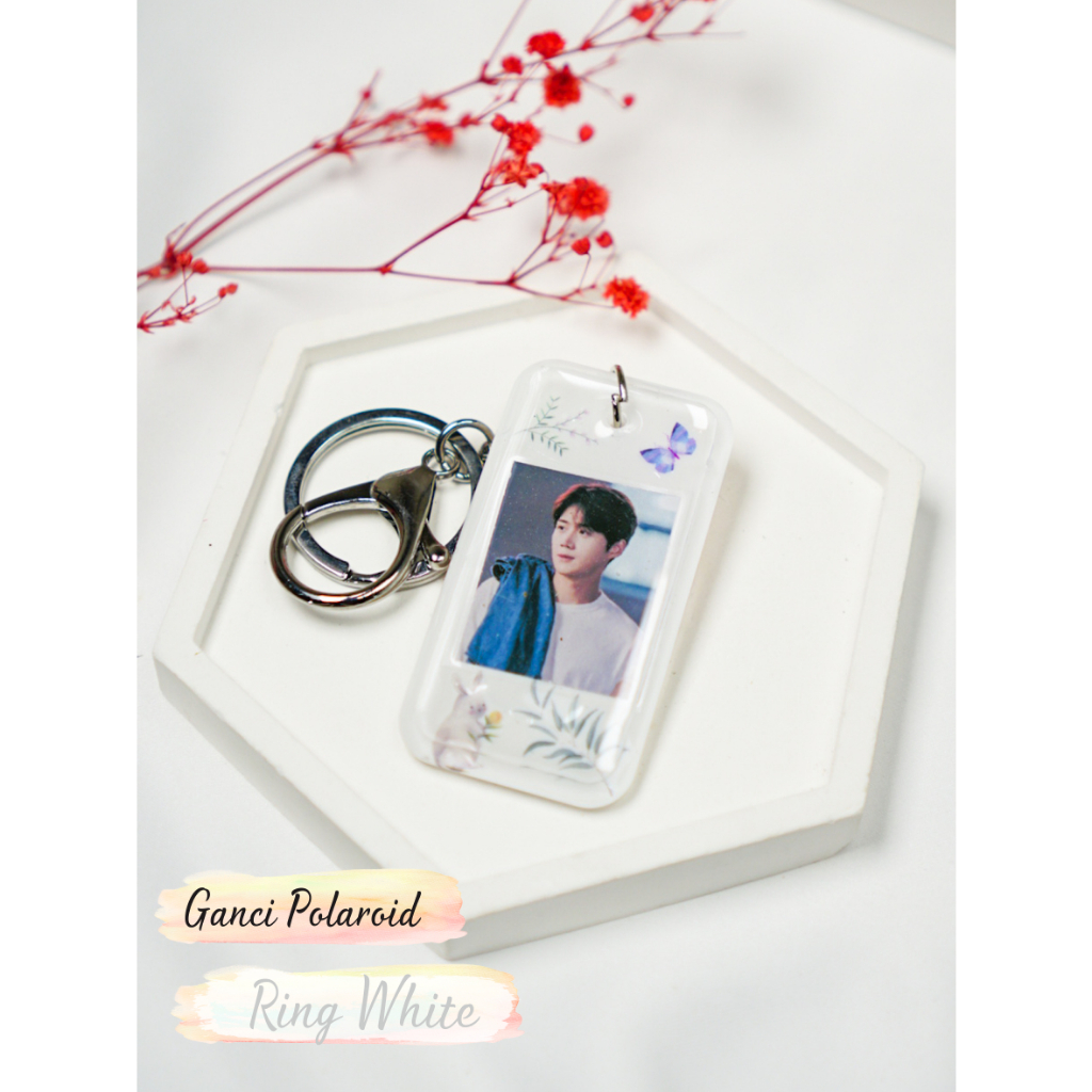 Gantungan Kunci Polaroid Foto