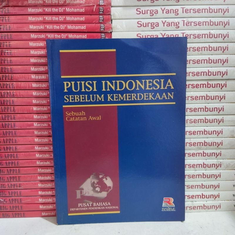 Buku Obral Super Murah - Buku Puisi Indonesia Sebelum Kemerdekaan