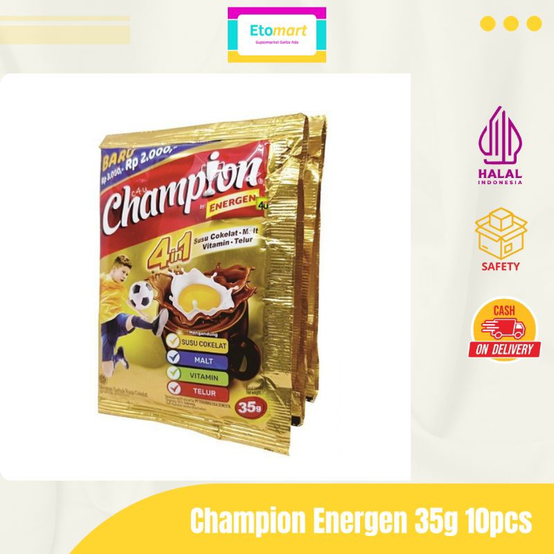 

*Etomart* Energen Champion Renteng isi 10 pcs