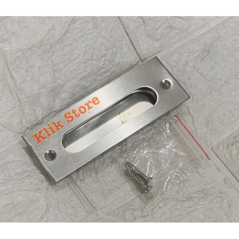 Handle Tanam Stainless TEBAL / Handle Pintu Sliding Aluminium