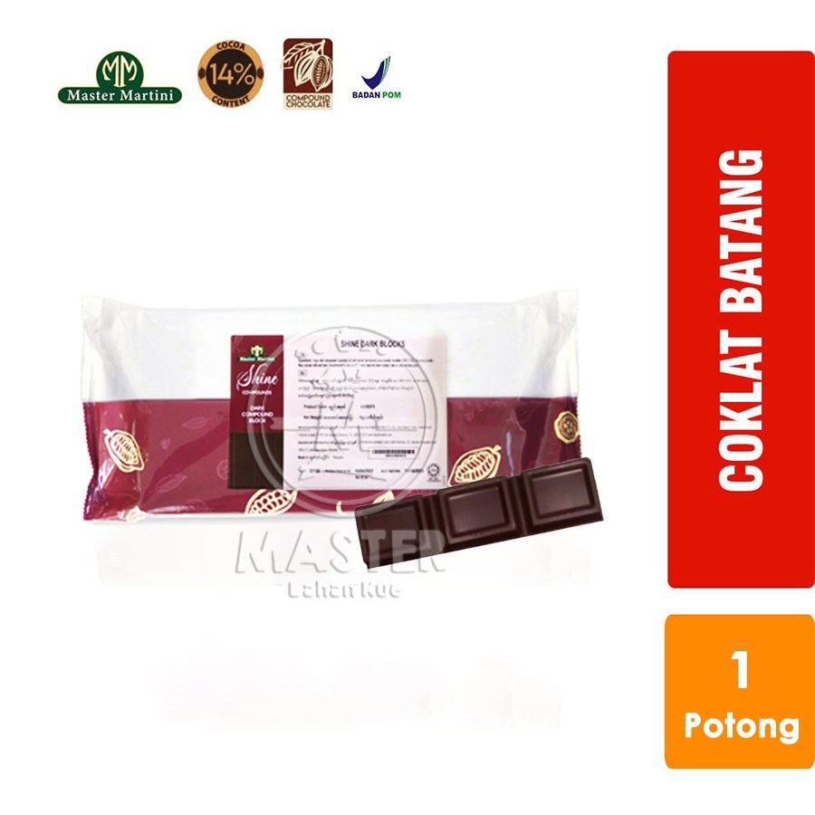 

Master Martini Shine Dark Chocolate Compound [1 Slice]