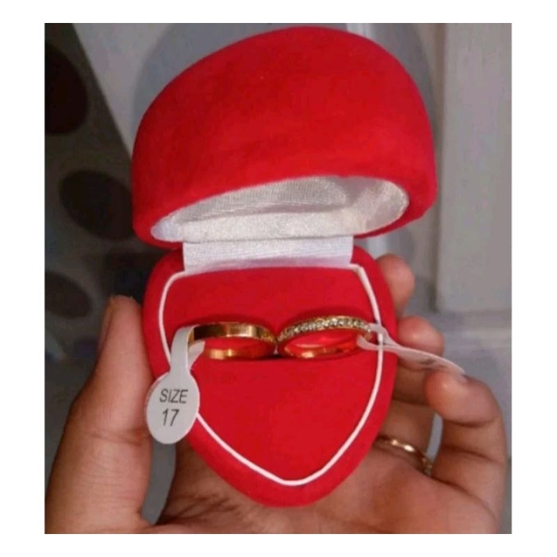 (A230) box cincin kawin tunangan lamar pernikahan / tempat penyimpanan perhiasan