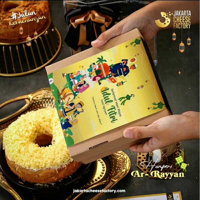 

Hampers Ar-Rayyan Idul Fitri Jakarta Cheese Factory