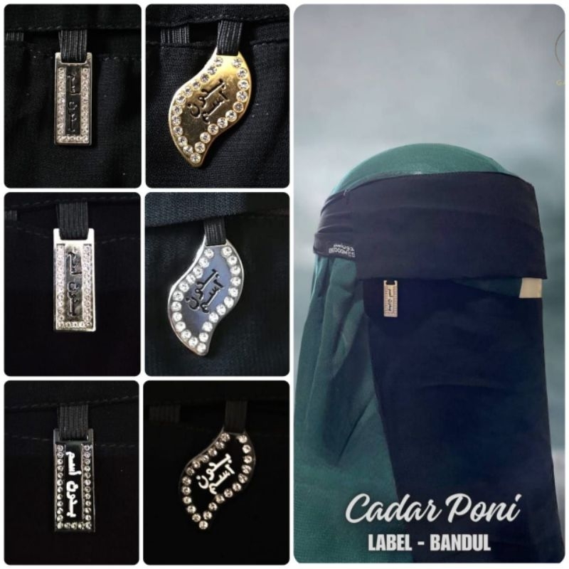 Cadar Saudi  label bandul Bedoon ESSM/cadar ori saudi