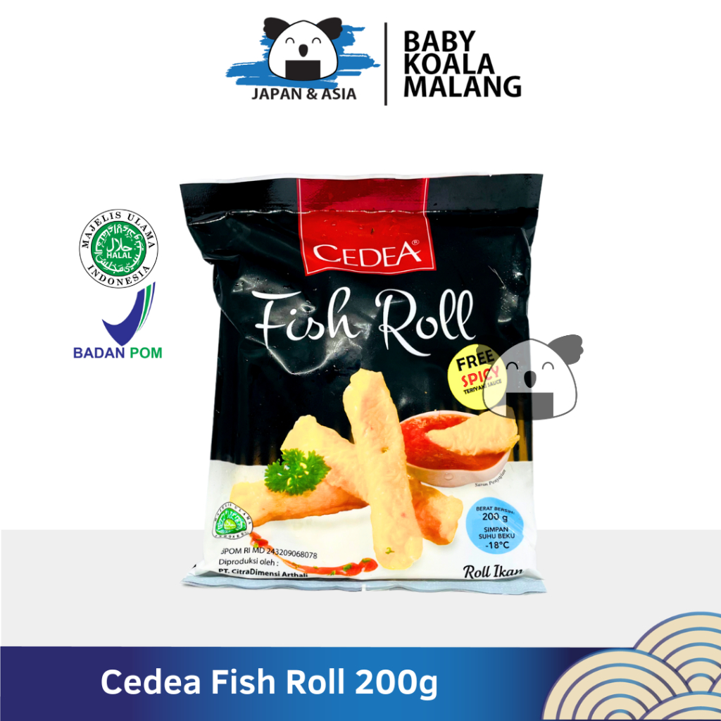 

CEDEA Fish Roll 200 g Halal | Ikan olahan berkualitas-MLG