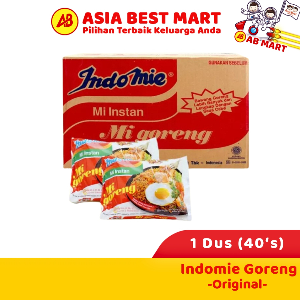 

Indomie Goreng 80 Gr 1Dus X 40Pcs Mie Instant