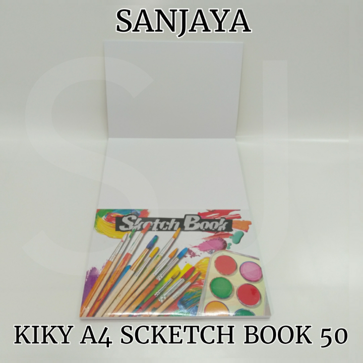 

Kiky Sketch Book A4 50 Lembar / Kiky Buku Sketsa / Buku Gambar / Kiky A4 Scketch Book 50