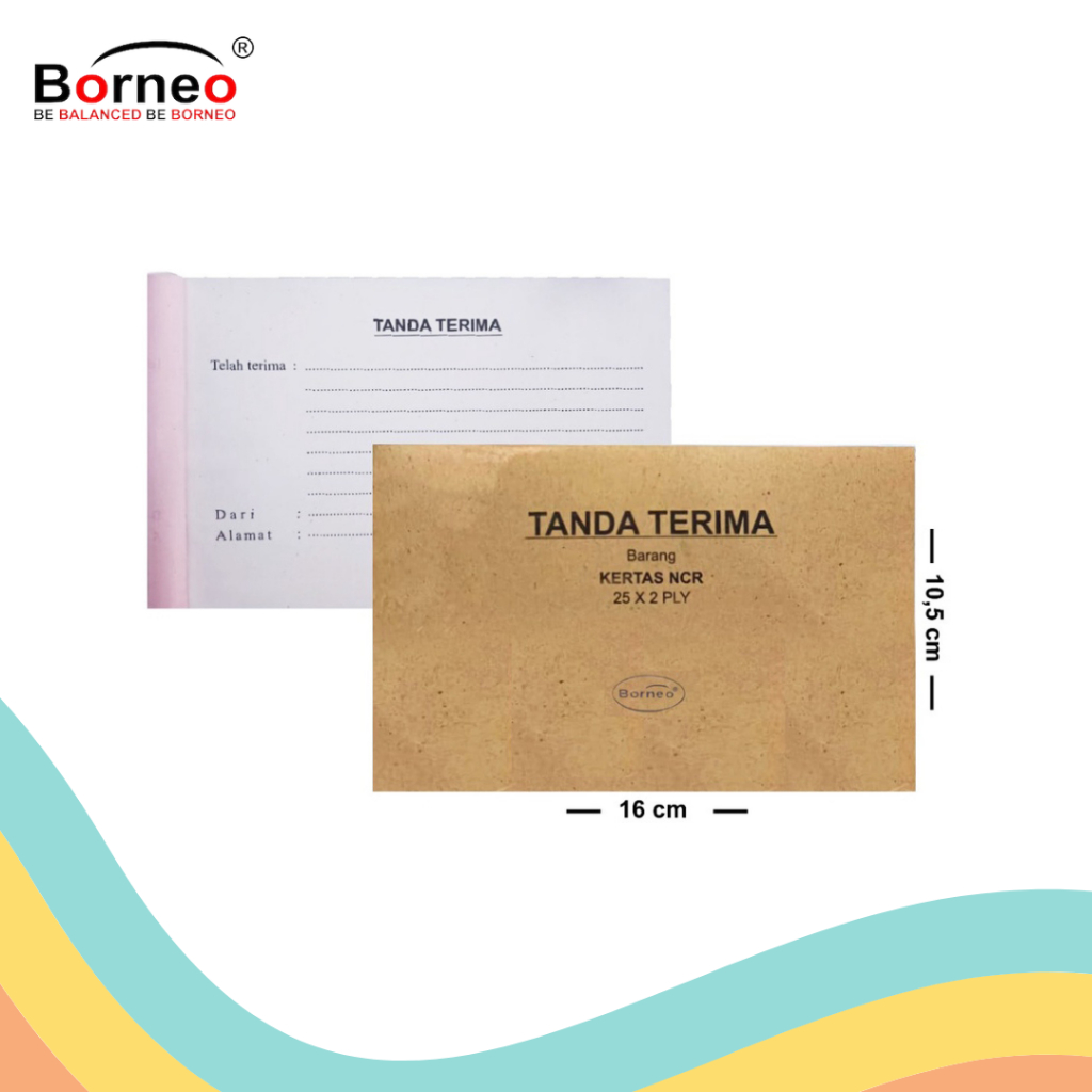 

BUKU TANDA TERIMA NCR KECIL 2 PLY BORNEO (1 PCS)
