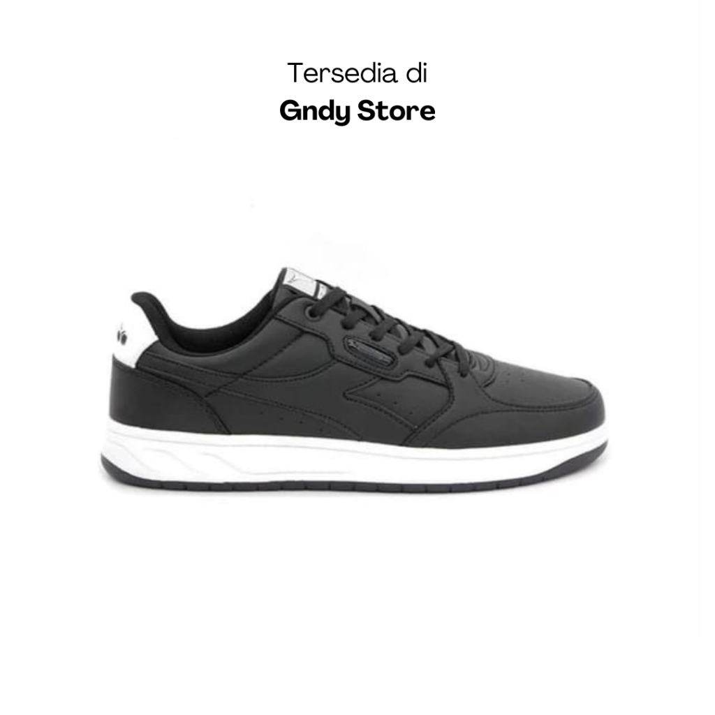 Sepatu Sneakers Pria Diadora Harley (M) DIACA230905B Black Men BNIB