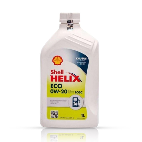 Oli Shell Helix ECO 0w-20 1 Liter Asli