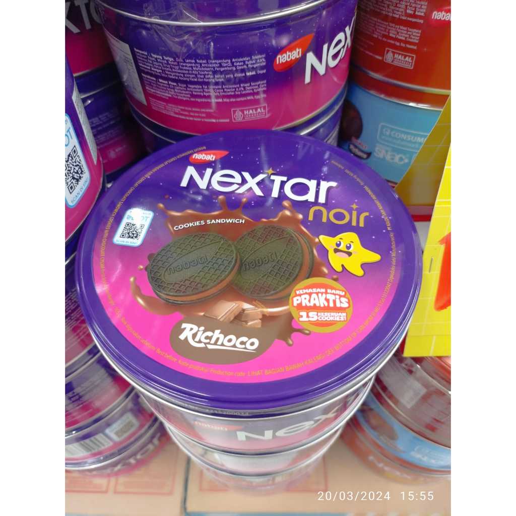 

NEXTAR NASTAR 105GR CHOCO - BISKUIT LEBARAN