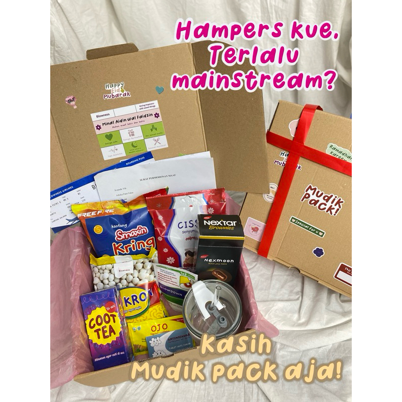 

HAMPERS LEBARAN UNIK MUDIK PACK