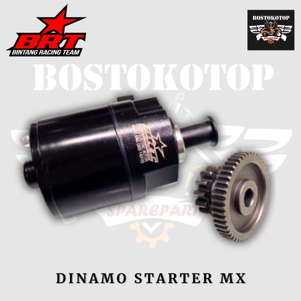 BRT Dinamo Starter Bore Up Harian Trabas Balap Jupiter Jupi MX King Old New Vixion NVA Old R15 Wr155