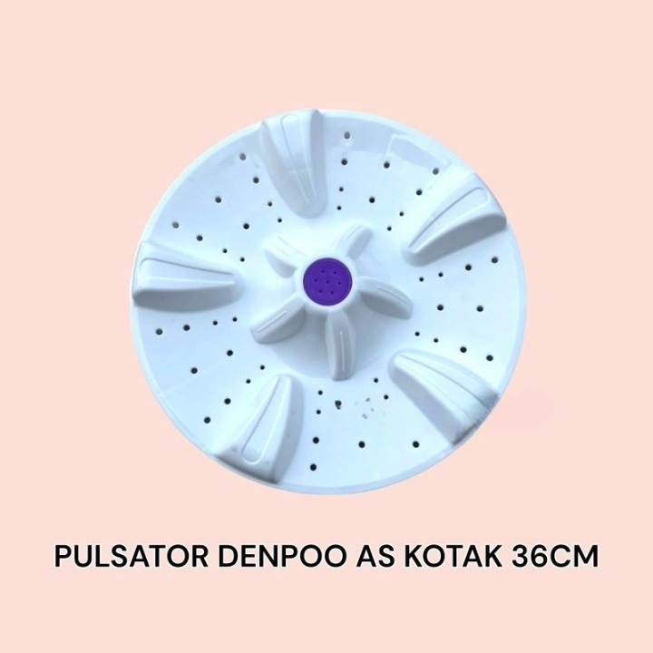 PULSATOR MESIN CUCI DENPOO DENPO AS KOTAK 36 CM / PULSATOR MESIN CUCI DENPOO / PULSTATOR MESIN CUCI 