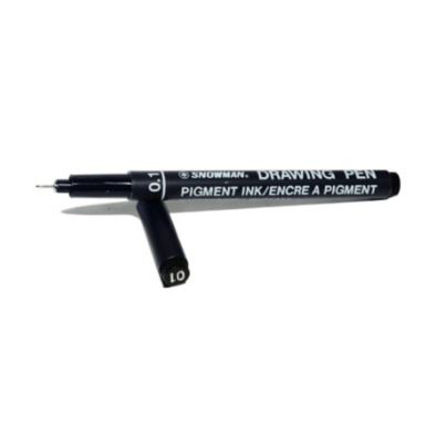 

GRAMEDIA BATAM - Snowman Drawing Pen FT-700 0.1 BLACK