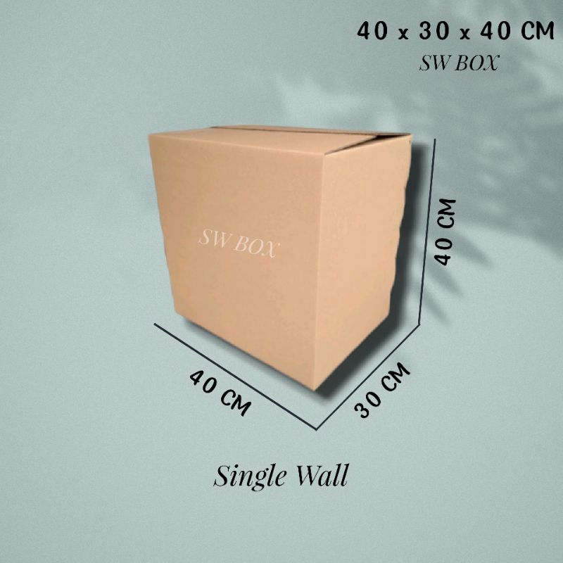 

Kardus Ukuran 40x30x40 CM Box untuk packing ST