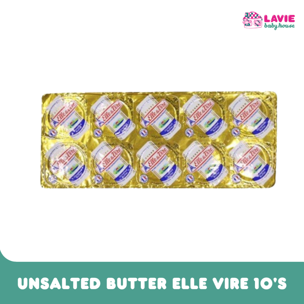 

Elle & Vire Unsalted Butter 10's