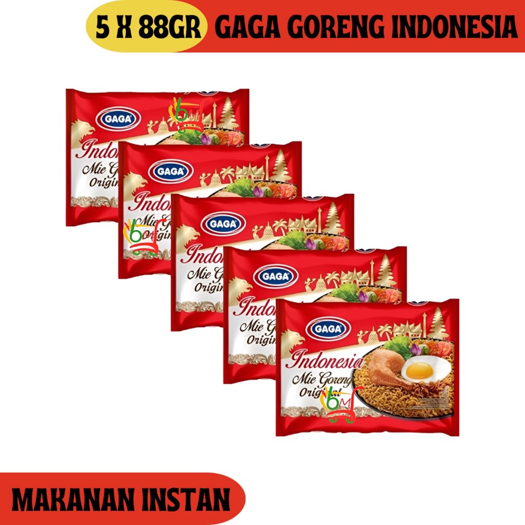 

Gaga Mie Goreng Original Indonesia Mie Goreng Instan