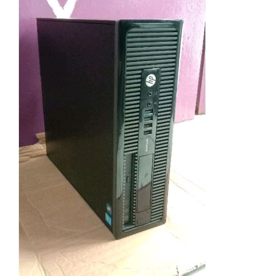 CPU KOMPUTER SLIM HP PRODESK INTEL CORE I5 GEN 4