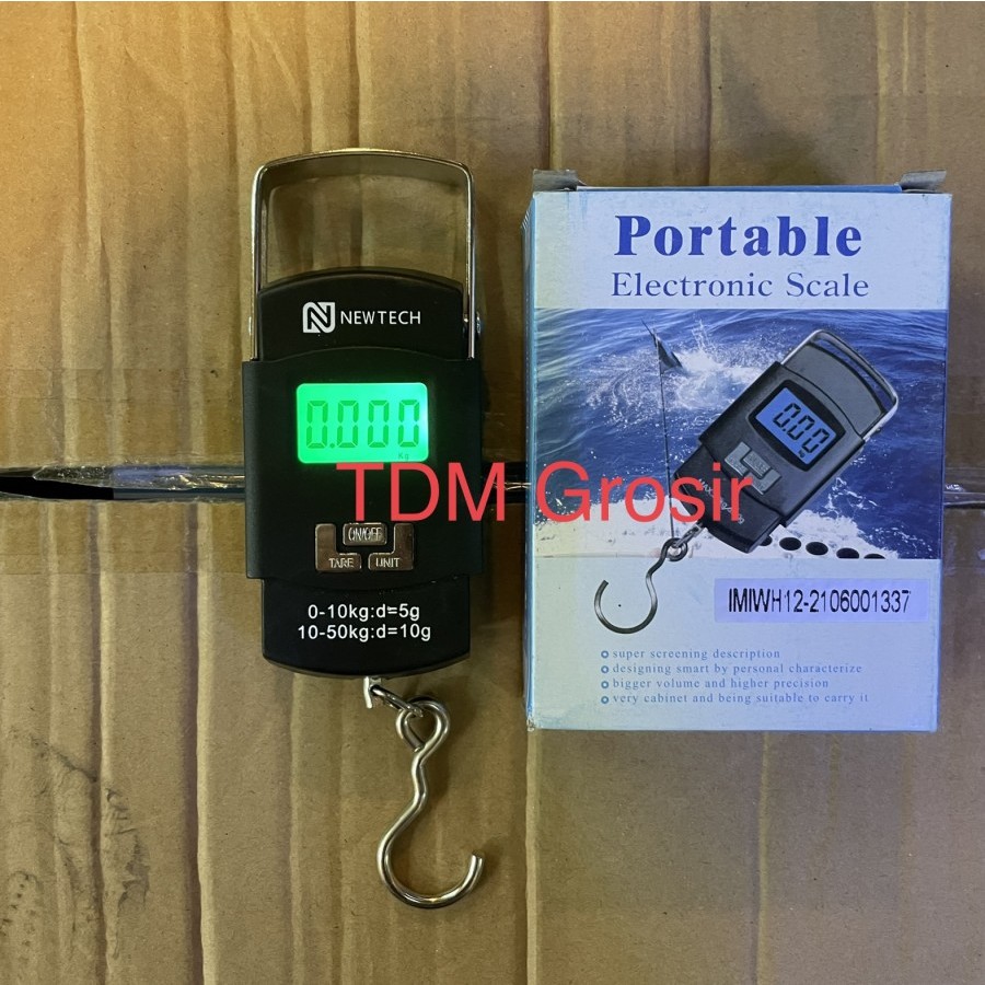 Timbangan gantung digital / Timbangan Laundry / Timbangan Koper 50 Kg