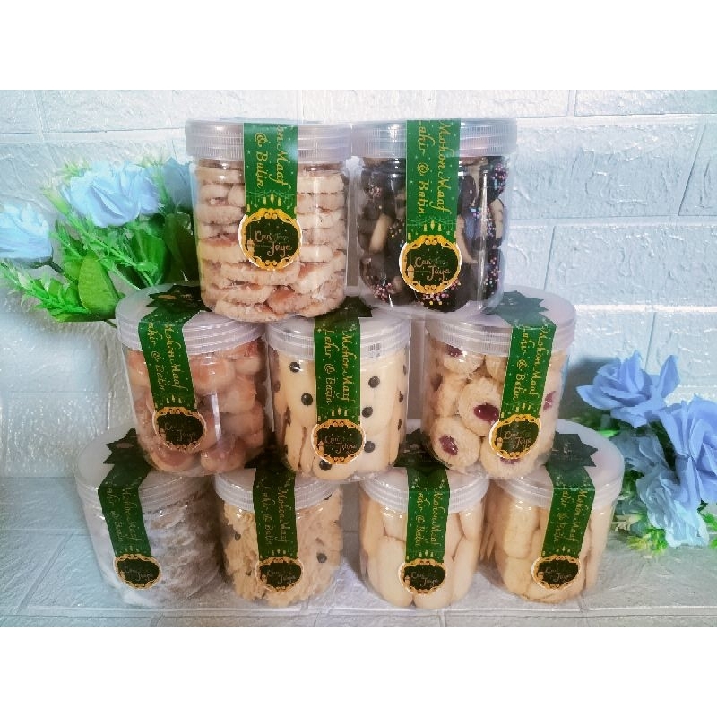 

Kue kering lebaran toples tabung 600ml