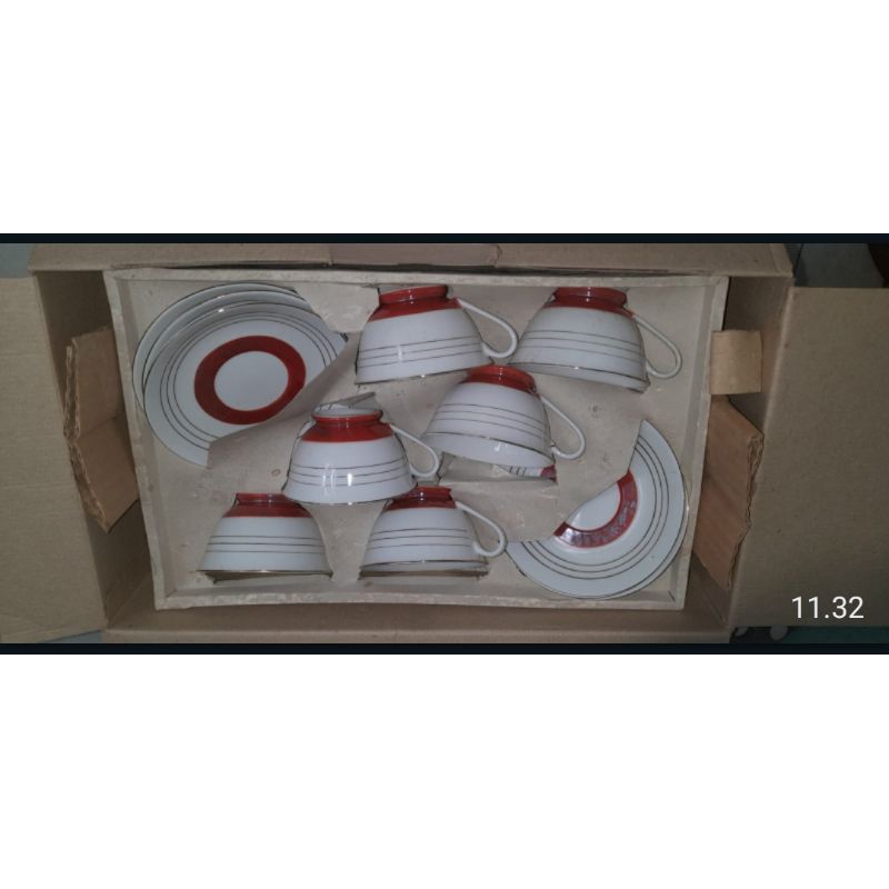 Cangkir kuno 1 set isi 6