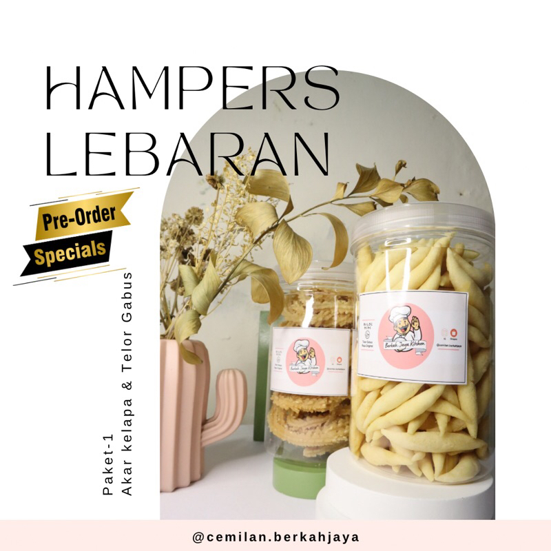 

Hampes Lebaran - Paket1 Akar Kelapa & Telor Gabus (original)