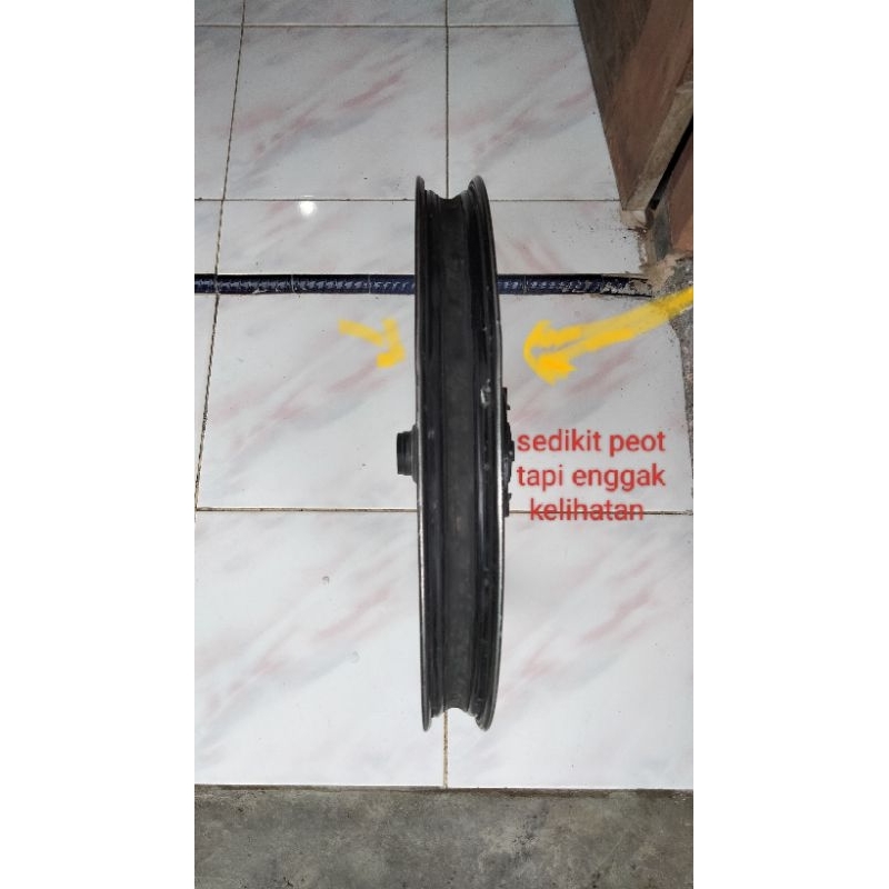 velg lingkar CRV japan warna hitam kilat ring 17/140