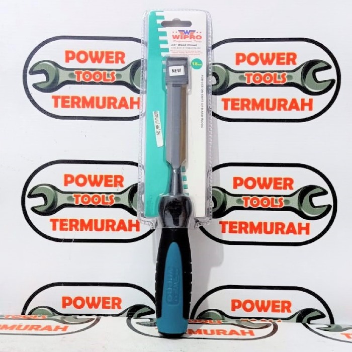 

Pahat Kayu 3/4" (18 mm) Wipro Tata Kayu Wood Chisel 3/4 inch 3/4