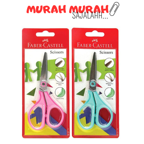 

Gunting Soft Grip Faber Castell 1871 - Medium