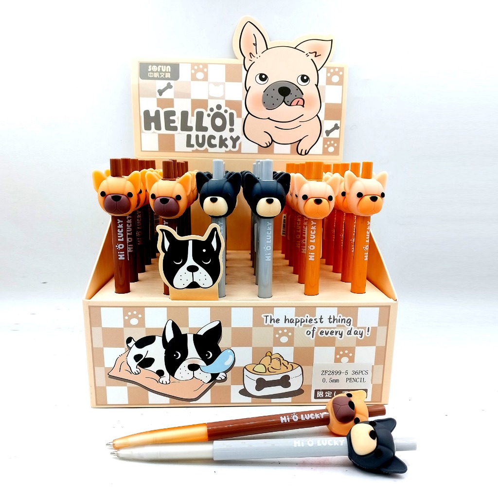 

SOFUN MECHANICAL PENCIL ZF2899-5 - Pensil Mekanik Fancy Karakter Motif Hello Lucky