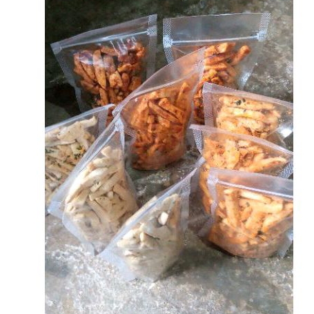 

50 pcs basreng daun jeruk renyah dan gurih harga murah meriah