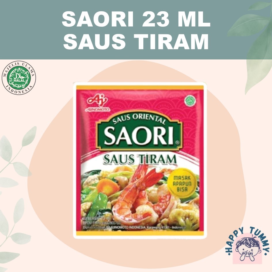 

Saori Saus Sachet 23 ml. PCS