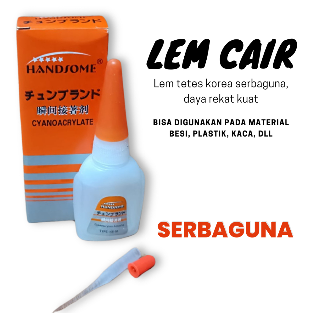 

lem cair korea serbaguna cairan perekat plastik besi kayu dan batu