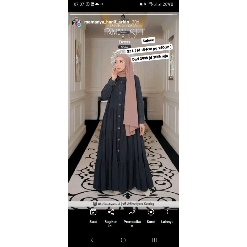 Four season dress urfimutiyaro