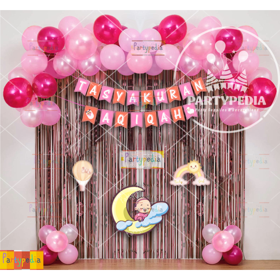 Ampirono_Mriki Paket Dekorasi Aqiqah Anak/Bayi Perempuan