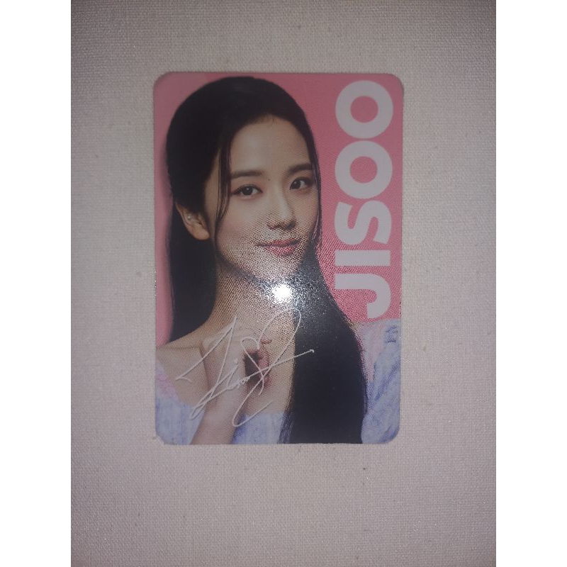 Jisoo Official Photocard Blackpink x Oreo