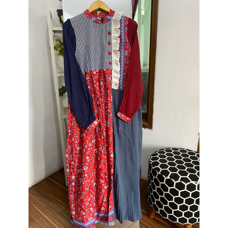 preloved abaya DFR CLOTH Vgc size L