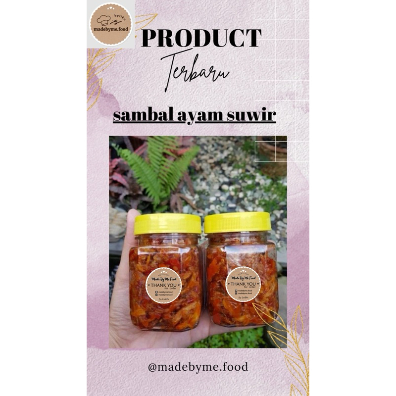 

Sambal ayam Suwir