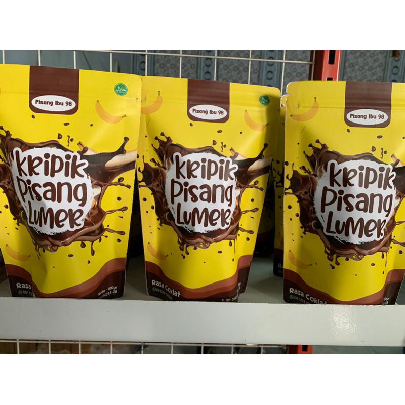 

Kripik Pisang lumeeer kemasan pouc