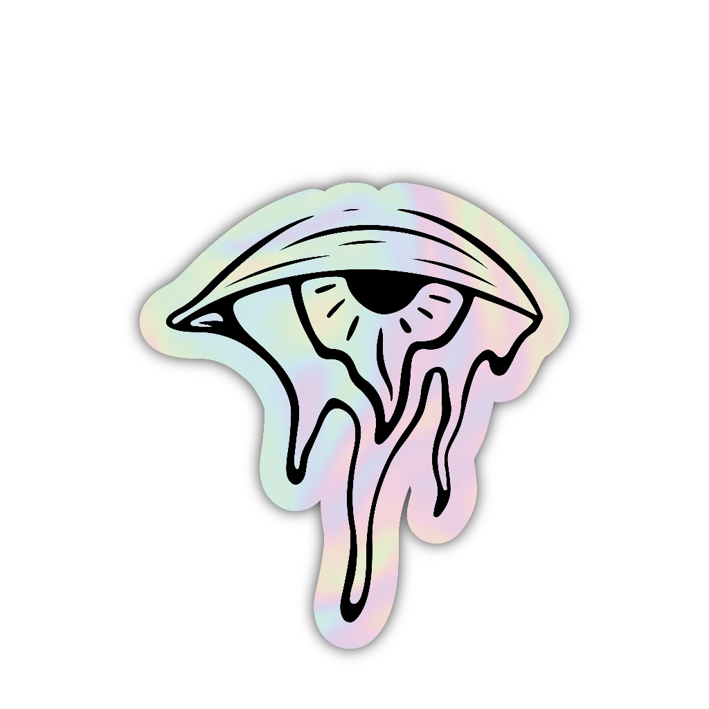 

sticker lazy eye, stiker hologram satuan- Z072